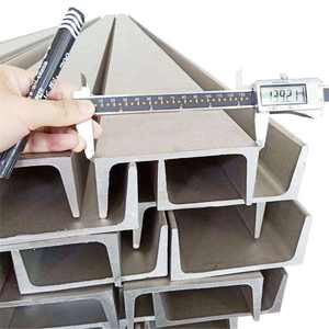 Acier profilé en U et en C standard européen UPN UPE, laminé à chaud, S235JR S355JR, haute qualité, 304 316L, dimensions standard, alliage perforé - Product Image 3