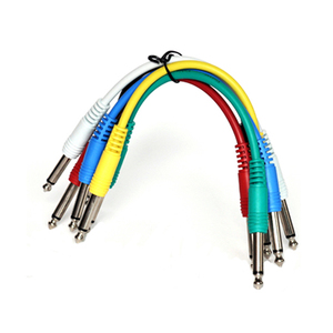 Vente en gros 6PCS 20CM Audio Mono Pedalboard Cordon Instruments Câbles Effet Coloré Pédale Patch Câble Guitare - Product Image 6
