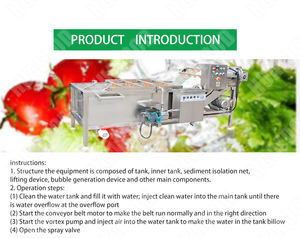 <span class=keywords><strong>Lavadora</strong></span> de Cebollas Comercial Más Confiable con Tecnología de Burbujas - Product Image 3