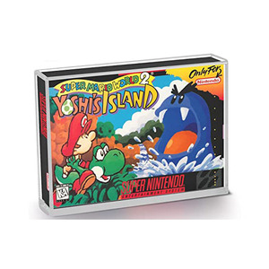 Super Nintendo Video Game Protector UV Dust Free <strong>Clear</strong> Acrylic <strong>Display</strong> Case SNES N64 <strong>Box</strong> - Product Image 2