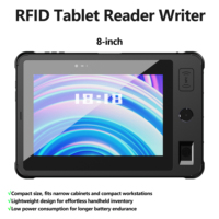 Tablet RFID Tangguh JINTOU Android 9 Pembaca UHF Berkinerja Tinggi ISO 18000-6C 4G Pengambilan Data Industri Logistik Gudang
