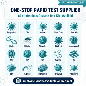 Prueba Rápida de Anticuerpos HBcAb para la <span class=keywords><strong>Hepatitis</strong></span> <span class=keywords><strong>B</strong></span>, para Uso Clínico, Médico y Doméstico, con Certificación CE y GMP, OEM - Product Image 2