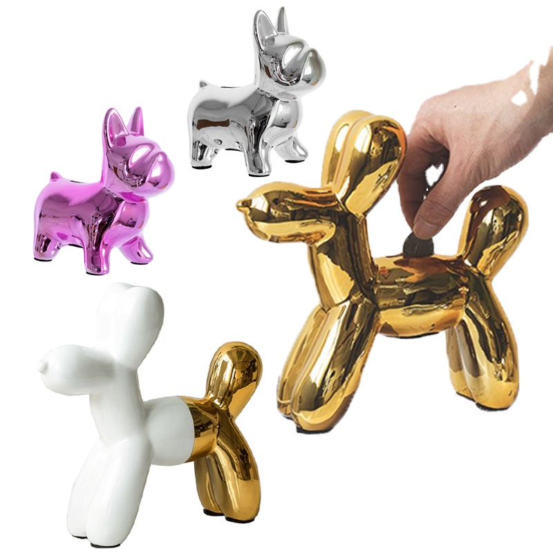 Customize Ceramic Piggy Banks - 3D Panda & Other Shapes