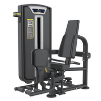 Machine de musculation personnalisée à double fonction pour extension et flexion des jambes, à charge par poulies, pour club de fitness