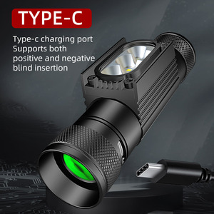 Powerful USB C Fast Charging Rechargeable IP65 Waterproof Headlamp 8 Modes LED 400-1800LM Portable Running Camping Outdoor Work - Product Image 3