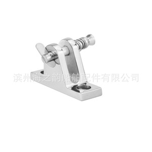 Charnière à ressort 80 degrés en acier inoxydable pour montage de bimini, quincaillerie marine - Product Image 2