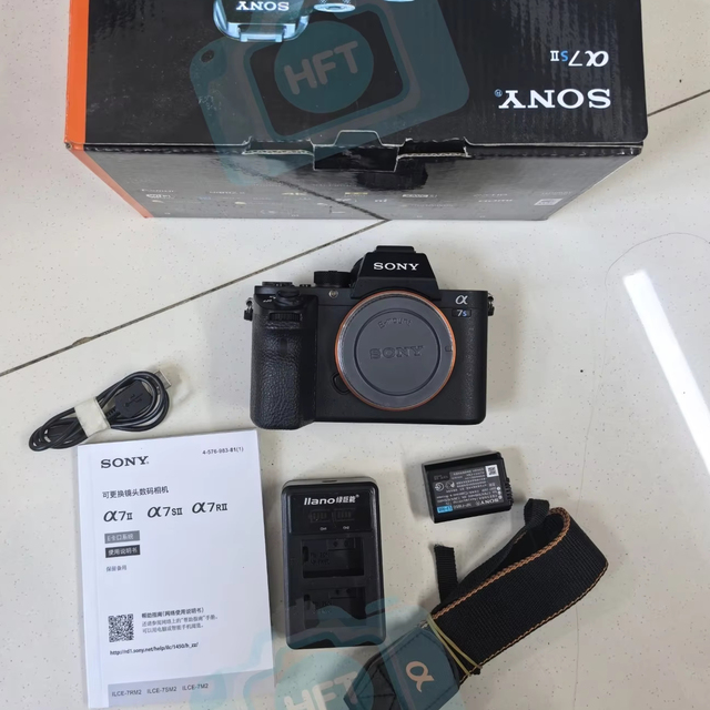 HFT Professional A7S II Alpha 7S II Mirrorless Camera 4K UHD Video Full Frame HD Sensor Fixed Focus Screen Size >3" SD Card