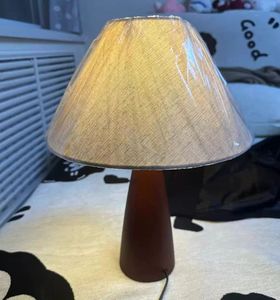 Ministerio De Justicia Retro E27 <span class=keywords><strong>lampione</strong></span> in legno a bulbo lussuosa lampada da tavolo per comodino camera da letto dell'hotel-alimentato a corrente continua - Product Image 3