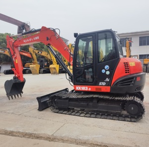 Buen estado, excavadora Kubota KX183 usada, máquina popular, excavadora Kubota KX183 en stock - Product Image 3