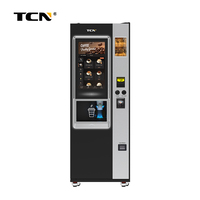 Distributeur automatique de café TCN, machine à café commerciale à monnayeur