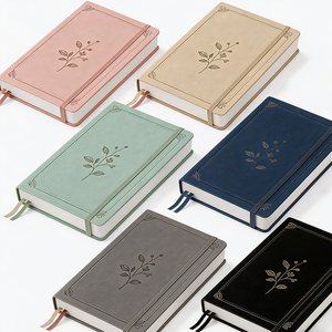 Custom Premium Waterproof PU <b>Leather</b> <b>Notebook</b> Factory with Logo Printing <b>A5</b> Journal Planner for Business Office Gift Wholesale - Product Image 5