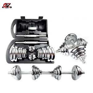 Super Quality 15kg 20kg 30kg 50kg Dumbbell Gym Weightlifting Adjustable Dumbbell Set for <b>Strength</b> <b>Training</b> Both Men and Women - Product Image 1