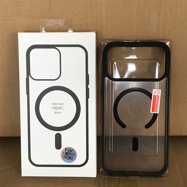 Phone Case for iPhone 11 12 13 14 15 16 Pro Max Plus Magnetic Wireless Charging Mobile Phone Cover for iPhone 17 Pro Max Air
