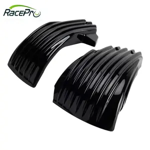 RACEPRO New Motorcycle Striped Style Battery Side Fairing Covers For Harley Softail M8 Street Bob Low Rider S ST 2018-2022