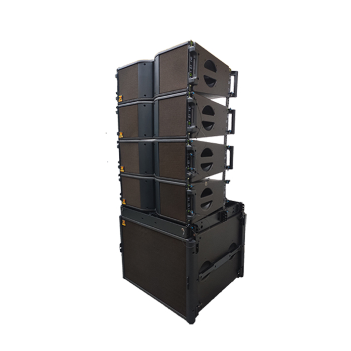 Sistem Line Array Speaker DJ Video Audio Profesional