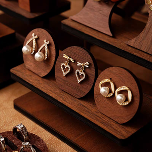 Đồ trang sức hiển thị giá, retro cá Quy mô Bông tai giá, khung ảnh, vòng đeo tay vòng cổ giá, người giữ Nhẫn, đồ trang sức hiển thị lưu trữ khay - Product Image 5