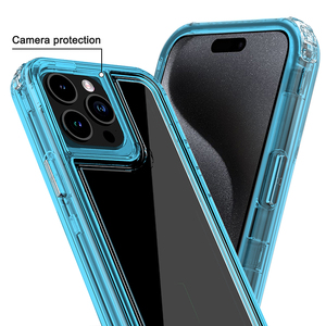 Promoción de alta calidad 360 a prueba de golpes 3 en 1 funda combinada funda para teléfono móvil para <span class=keywords><strong>iPhone</strong></span> 16 15 14 <span class=keywords><strong>13</strong></span> 12 <span class=keywords><strong>Pro</strong></span> Max - Product Image 4