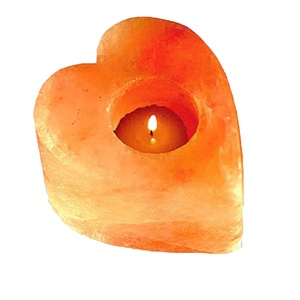 Hand Crafted <b>Candle</b> Holder & Heart <b>Candle</b> Holder Made With Himalayan Salt-Sian Enterprises - Product Image 5