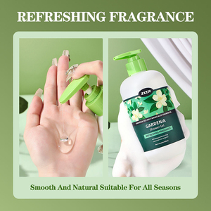 Gel de Ducha de 500ml con Sal Marina de Gardenia y Aminoácidos, Gel de Ducha Limpiador y Perfumado, Venta al por Mayor, Gel de Baño Refrescante e Hidratante - Product Image 5