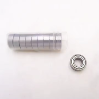 Bantalan Bola Miniatur 687zz 7*14*5mm Bantalan Mini Pelindung Logam untuk Kipas Angin Plafon