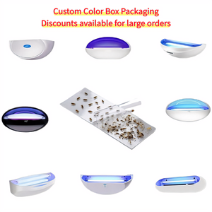 Pièges collants à haute adhérence non toxiques de tailles personnalisables pour insectes, avec colle de contrôle physique inodore pour pièges à insectes lumineux d'intérieur - Product Image 1