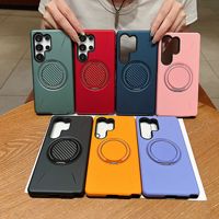 Étui de téléphone magnétique, coque de protection antichoc, anti-rayures, fine, pour Samsung S25FE S24 Ultra S23 A17