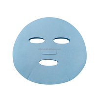 Tissu de masque durable à excellente absorption d'eau, 40 g/m², en fibre de lait colorée, contrôle du sébum, tissage uni, pour masque facial