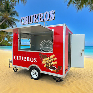 Camion churros de cuisine alimentaire mobile Camion à vendre <span class=keywords><strong>Constructeur</strong></span> de remorques alimentaires personnalisées <span class=keywords><strong>Fabricant</strong></span> de remorques de vente churros mobiles - Product Image 2