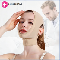 Ceinture de maintien et de remodelage du visage, sangle amincissante pour le visage, gaine de compression post-opératoire, écologique, pour adultes, effet amincissant