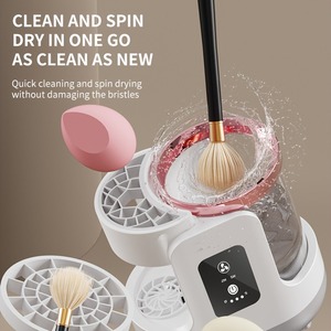 Machine de nettoyage automatique des <span class=keywords><strong>pinceaux</strong></span> de <span class=keywords><strong>maquillage</strong></span> avec sécheuse pour un nettoyage en profondeur, machine de nettoyage des <span class=keywords><strong>pinceaux</strong></span> de <span class=keywords><strong>maquillage</strong></span> 3 en 1 - Product Image 4