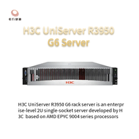Serveur en rack UniServer 2U H3C R3950 G6 neuf, prise en charge PCIe 5.0, optimisé pour les charges de travail GPU, serveur mono-socket économique