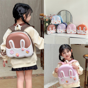 Nouveau Sac à Dos Scolaire 2026 pour Enfants, Sac Coque d'Œuf Maternelle, Sac à Dos Lumineux Lapin Mignon pour Filles et Garçons en Polyester - Product Image 2