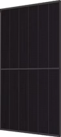 Cadre noir argenté pour panneaux photovoltaïques monocristallins bifaciaux et monofaciaux demi-cellules de type N 620W-640W