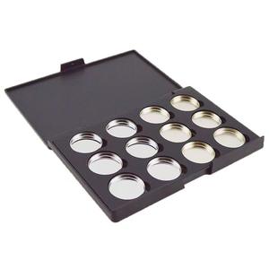 Palette de fard à paupières avec logo personnalisé 6 couleurs de marque privée certifiée ISO22716 palette de maquillage multi-paillettes chatoyantes longue durée - Product Image 2