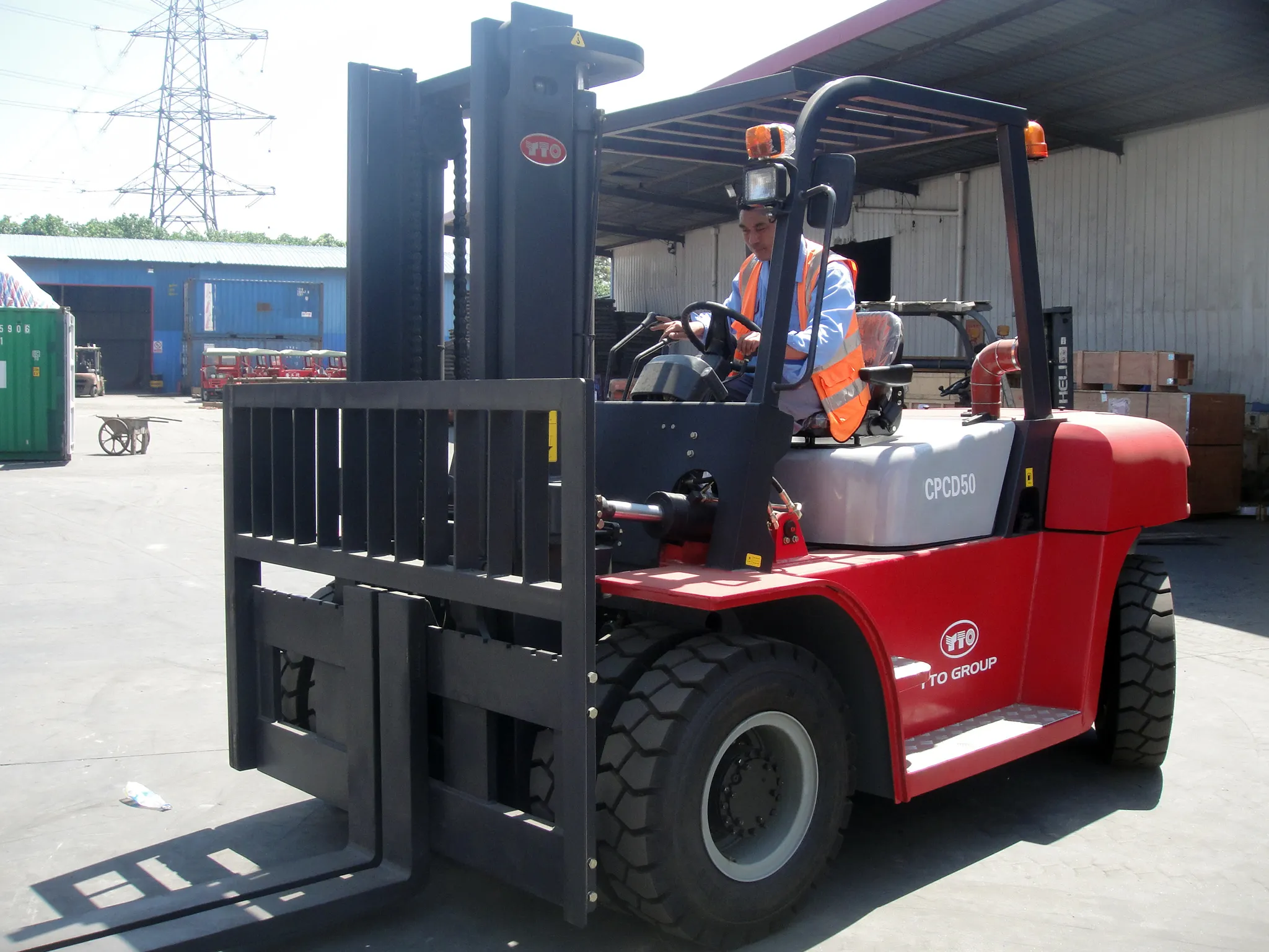 Good Price China Brand Heli 6 Ton Diesel Forklift Cpcd60 With Manual Transmission