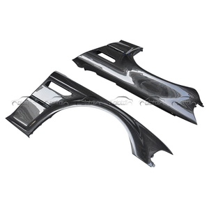 Carbon Fiber Front Side Bumper Fender Air Intake Vent <b>Splitter</b> Carbon Black Vacuum Molding for BMW E46 M3 1998-2003 Auto Tuning - Product Image 6