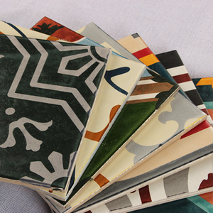 200X200mm โรงงานกระเบื้องศิลปะกระเบื้องลื่นผนังตกแต่งเซรามิกเคลือบกระเบื้อง - Product Image 1