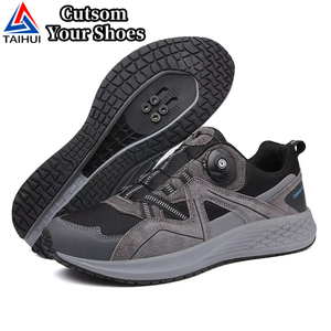 Fabrication de chaussures de cyclisme personnalisées <span class=keywords><strong>pour</strong></span> hommes et femmes, faible MOQ, chaussures de <span class=keywords><strong>VTT</strong></span> légères à clips, fournisseur de chaussures de conception OEM ODM - Product Image 1