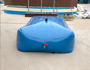 Camion à vessie d'<span class=keywords><strong>eau</strong></span> Réservoir de collecte d'<span class=keywords><strong>eau</strong></span> de pluie flexible/réservoir à vessie liquide/réservoir d'<span class=keywords><strong>eau</strong></span> rectangulaire en plastique carré pliable - Product Image 5