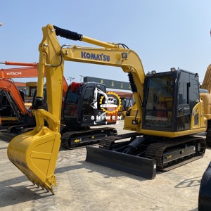 Mini-excavatrice PC70 d'occasion en excellent état, 7 tonnes, machine de terrassement japonaise, moteur japonais, garantie 1 an, 95% NEUVE, prix bas - Product Image 5