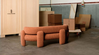 Canapé en tissu moderne OEM, nouveau design scandinave, fabrication de meubles, canapé sur mesure pour salon, vente chaude