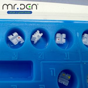 NRDEN Teeth Braces Ortodoncia Cerámica Soportes <span class=keywords><strong>de</strong></span> autoligado Soportes dentales Soporte <span class=keywords><strong>de</strong></span> cerámica <span class=keywords><strong>de</strong></span> autoligado - Product Image 6