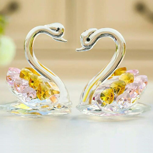 CJ-Classic Trang Trí Thủ Công Giáng Sinh Thủ Công Màu Tím Sáng Tạo K9 <span class=keywords><strong>Crystal</strong></span> <span class=keywords><strong>Swan</strong></span> - Product Image 6