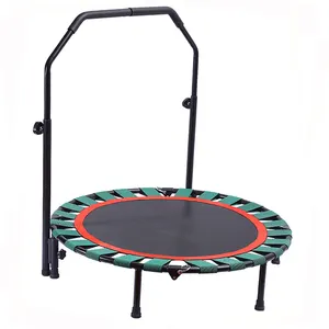 Tập thể dục đầy màu sắc 40 "vành đai Mini Trampoline nhãn hiệu riêng trong nhà Unisex OEM tùy chỉnh thể hình khung Logo Trampoline