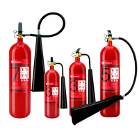 3kg Big Spray Horn Extintor Co2 Cylindre d'extincteur Extintores