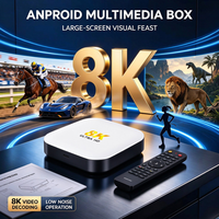 Nouvelle Box TV Android 14 2026 RK3528 Quad Core Lecteur Multimédia 4K WiFi 2.4G 5GHz Ethernet Gigabit pour la Maison