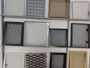 מפעל נירוסטה מורחבת רשת נפשית מורחבית נירוסטה אבקת פלדה מצופה רשת פלדה, ירוק פלטפורמה אנטי החלקה נטו - Product Image 6