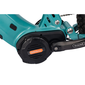 จักรยานเสือภูเขาสำหรับผู้ใหญ่คุณภาพสูงแบบกำหนดเอง 48V 350W มอเตอร์กลาง พร้อมแบตเตอรี่ลิเธียม โครงอะลูมิเนียม ยางอ้วน EMB - Product Image 3