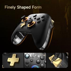 <span class=keywords><strong>Manette</strong></span> de jeu <span class=keywords><strong>EasySMX</strong></span> D05 avec station de charge, <span class=keywords><strong>manette</strong></span> multiplateforme avec joysticks à effet Hall, 2 boutons de programmation - Product Image 5