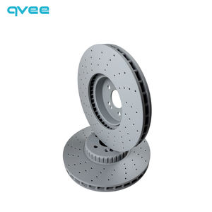 Nouvelle mise à niveau du système de frein à disque de frein d'essieu avant pour 0004213012 Beijing <span class=keywords><strong>BZ</strong></span> W204/S204 Rotors de frein pour A0004211112 avec 5 + 1 trou - Product Image 2